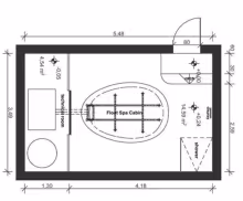 Флотариум капсула FLOAT SPA TANK для СПА
