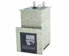 Газовая ИзиСтим Геленджик К сталь AISI 321 комплектация с САБК-40 жадеит