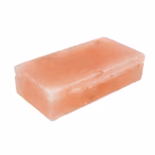Соляной кирпич шлифованный, с пазом 20*10*5см