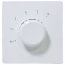 Настенный регулятор громкости звука настенный Steam&Water SOUND CONTROL White 230 (Цвет белый, 5 уровней громкости, 4-8 Ом, 30W)