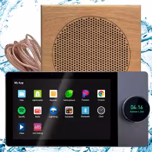 Комплект влагостойкой акустики SteamWater SMART HOME MUSIC - Sauna Square 1