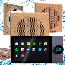 Комплект влагостойкой акустики SteamWater SMART HOME MUSIC - Sauna Square 3