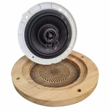 Динамик для сауны круглый Steam&Water SW 525 white (Врезной белый, 8 ohm, 45w, диаметр 165мм) AMG