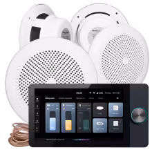 Комплект влагостойкой акустики Steam&Water SMART HOME MUSIC 2.0 - CH525 4 динамика