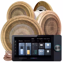 Комплект влагостойкой акустики Steam&Water SMART HOME MUSIC 2.0 - SAUNA Round 4 динамика