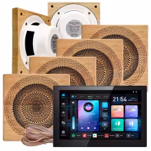 Комплект домашней акустической системы с караоке-усилителем Steam&Water SW SOUND Next - Sauna S6
