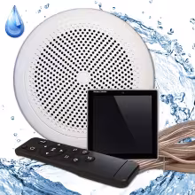 Комплект влагостойкой акустики Steam&Water 1-Black Standart Sensor