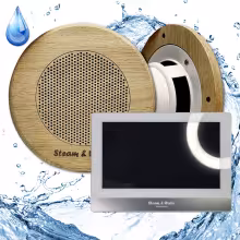 Комплект домашней акустики с караоке-усилителем Steam&Water SOUND SAUNA R