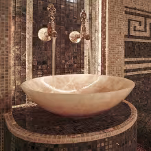 Кран латунный Steam&Water для хамама, Латунь (001)