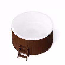 Круглая купель POLARSPA COMFORT 220 COLD термососна темная
