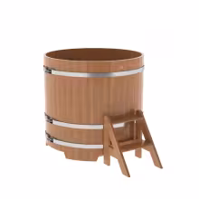 Купель круглая BentWood дуб натуральный 1170х1100 мм