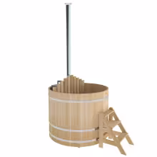 Фурако BentWood из кедра премиум с внутренней печкой 1500х1200 мм
