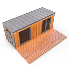 Модульная баня POLARSPA PREMIUM M6