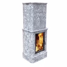 Облицовка Talkorus Kuito SA для каминной топки Компакт 46×68 островная