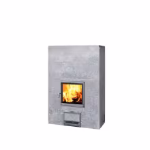 Дровяной печь-камин TU 2200 Tulikivi Туликиви Classic, 2200/50, 1530мм, верхнее подключение