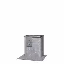 Дровяная печь с духовкой H 700 Tulikivi