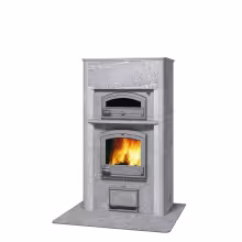 Дровяная печь с духовкой TLU 1600/91 Туликиви Classic, 1650мм, нижнее подключение