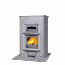 Дровяная печь с духовкой TLU 2450 Tulikivi