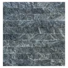 Плитка Гефест Рваный камень Змеевик 200x40x20