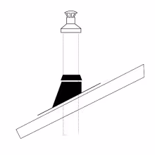 Узел прохода через кровлю IKI LIGHT