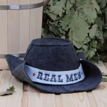 Шляпа "Real man" для бани