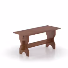 Лавка для бани BentWood лиственница морёная 150х40