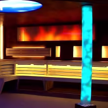 Cтеклянная колонна Licht-2000 Avani Vulcano