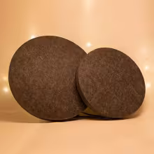Светильник Licht-2000 для сауны "Stonelight round Double" 240/280 мм теплый белый 09.3.1.4.1.ST.DOU.A.240/280.WW