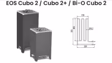 Нагревательный элемент ТЭН для электрической печи EOS Cubo 2 / Cubo 2+ / Bi-O Cubo 2