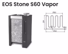 Нагревательный элемент ТЭН для электрической печи EOS Stone S60 Vapor