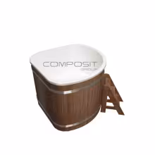 Купель Composit Угловая 1,6х1,6 H=1,1м термоясень