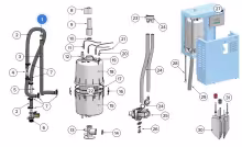 Запчасти для HygroMatik CompactLine C01 (32) B-3216011 Набор уплотнительных колец для C01